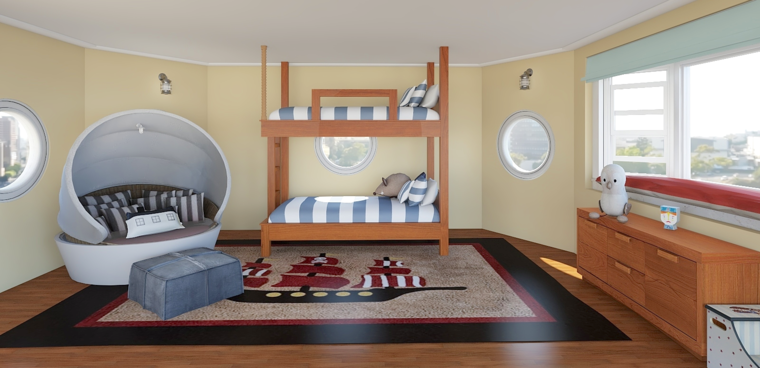 Online design Beach Kids Room by Jennifer S. thumbnail