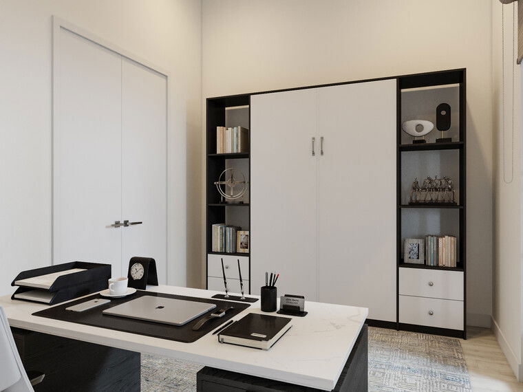 Online design Contemporary Home Office by Wanda P. thumbnail