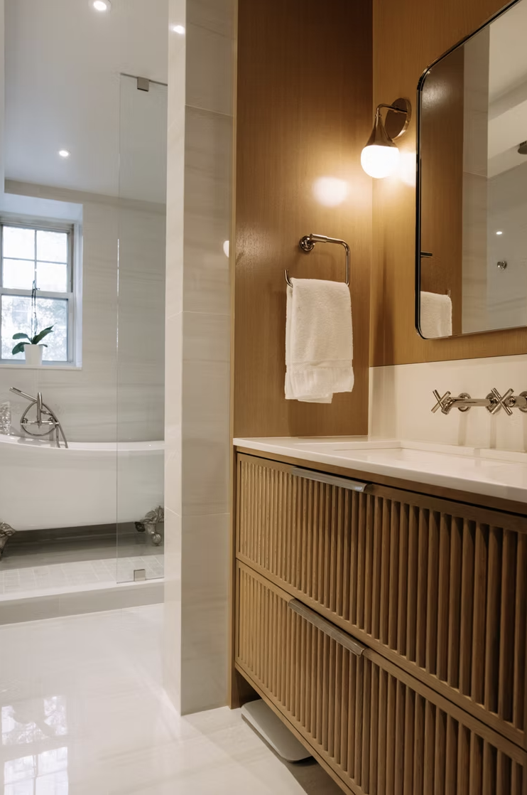 Online design Transitional Bathroom by Kyra V. thumbnail