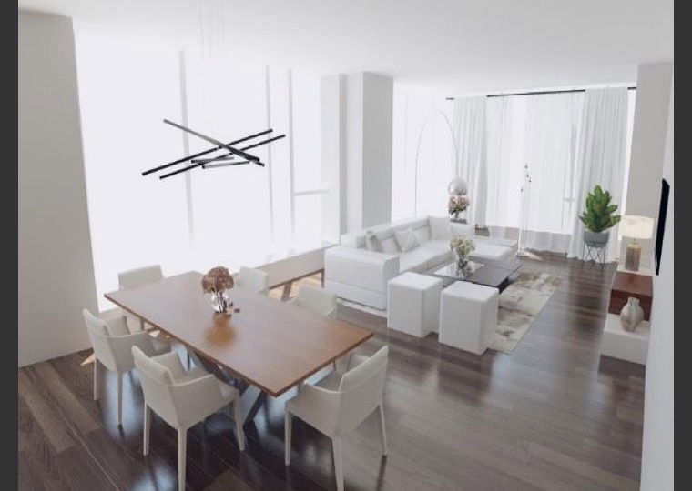 Online design Modern Combined Living/Dining by Amelia R. thumbnail