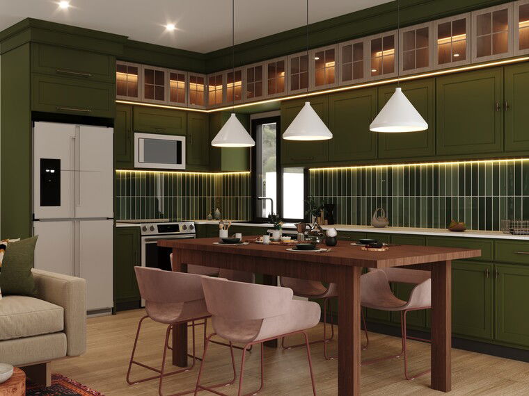 Diseño en línea Cocina moderna por Sahar M. miniatura