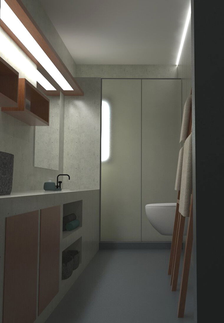 Diseño en línea Contemporáneo Baño por Eleni M. miniatura