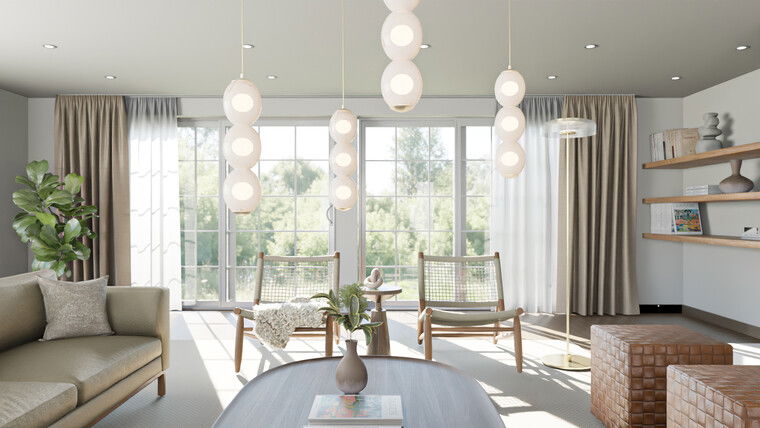 Online design Modern Living Room by Rocío D. thumbnail