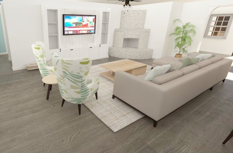 Online design Beach Living Room by Gina A. thumbnail