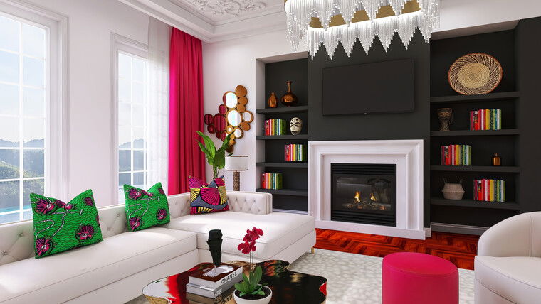 Online design Eclectic Living Room by Sierra G. thumbnail