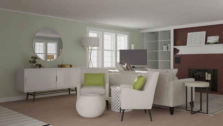 Online design Transitional Living Room by Deandra G. thumbnail
