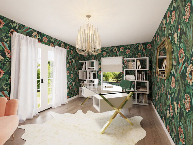 Online design Eclectic Home Office by Jessica S. thumbnail