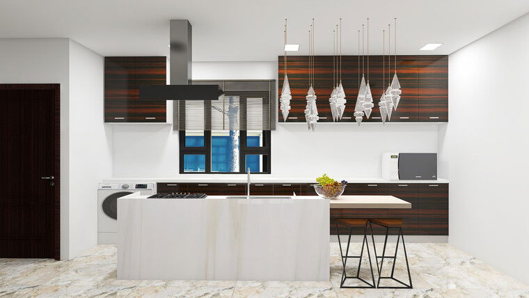 Online design Contemporary Kitchen by Ibukun A. thumbnail