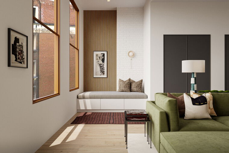 Online design Contemporary Combined Living/Dining by Casey H. thumbnail
