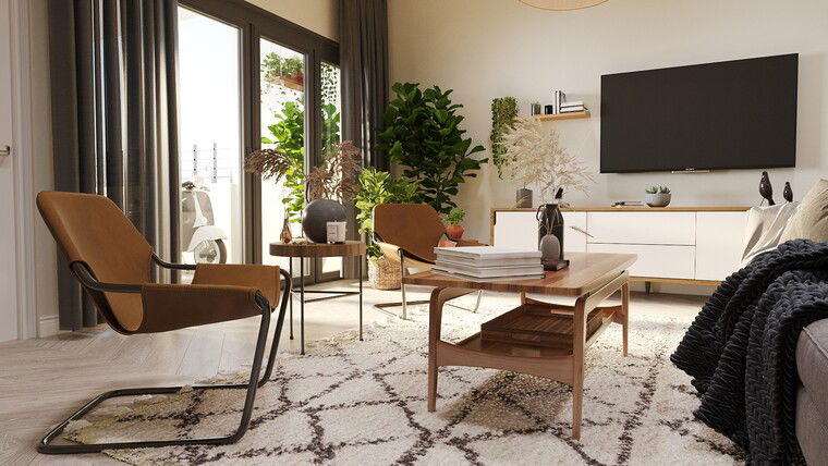 Online design Eclectic Living Room by Aida A. thumbnail