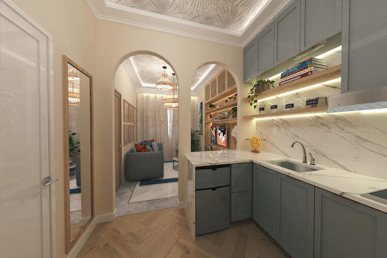 Online design Beach Kitchen by Warren L. thumbnail