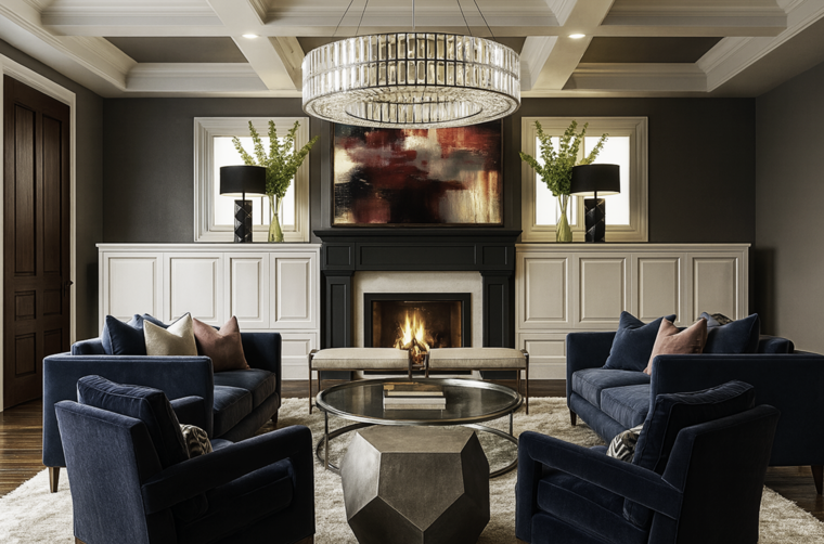Online design Glamorous Living Room by Stacy D. thumbnail