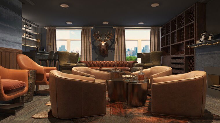 Interior design sample by Sahar M.