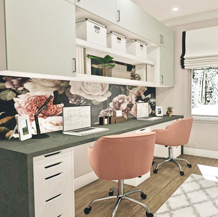 Online design Eclectic Home Office by Krystyna A. thumbnail