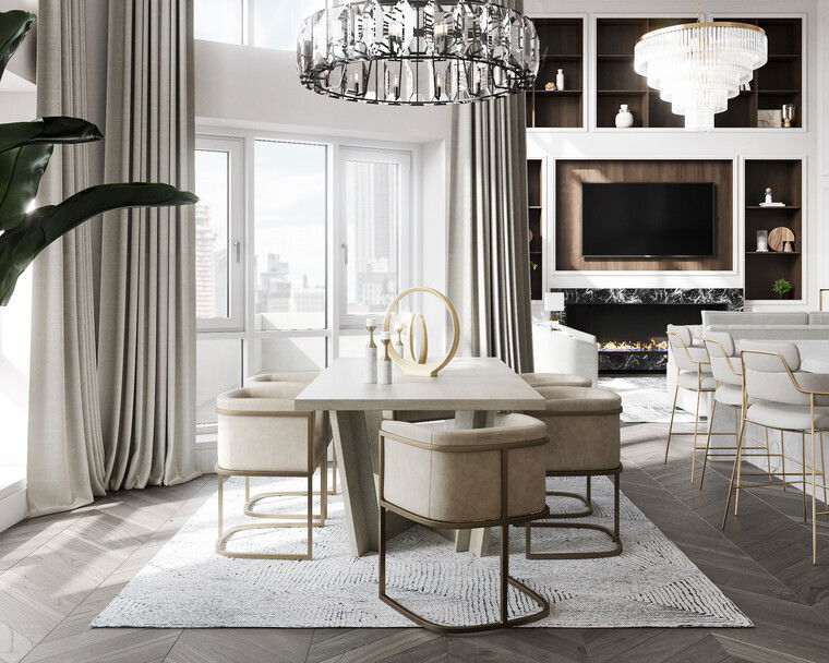 Online design Modern Dining Room by Casey H. thumbnail