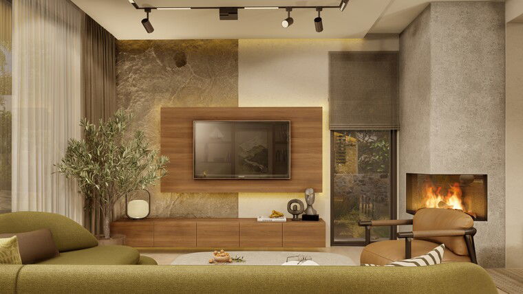 Online design Contemporary Living Room by Jovanka V. thumbnail