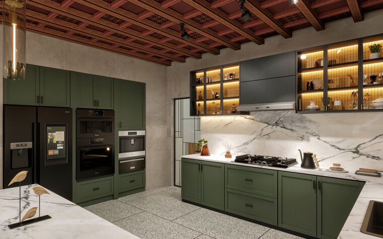 Online design Country/Cottage Kitchen by Rehan A. thumbnail