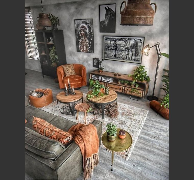 Online design Eclectic Living Room by Seda G. thumbnail