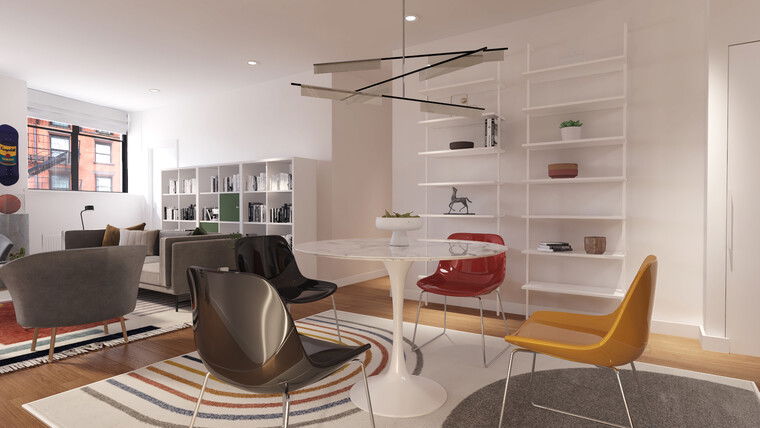 Diseño en línea Comedor moderno por Nikola P. miniatura