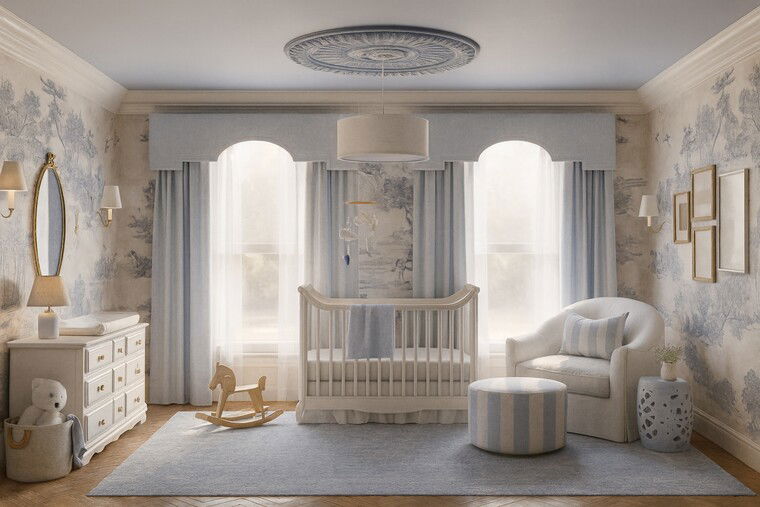 Online design Traditional Nursery by Marya W. thumbnail