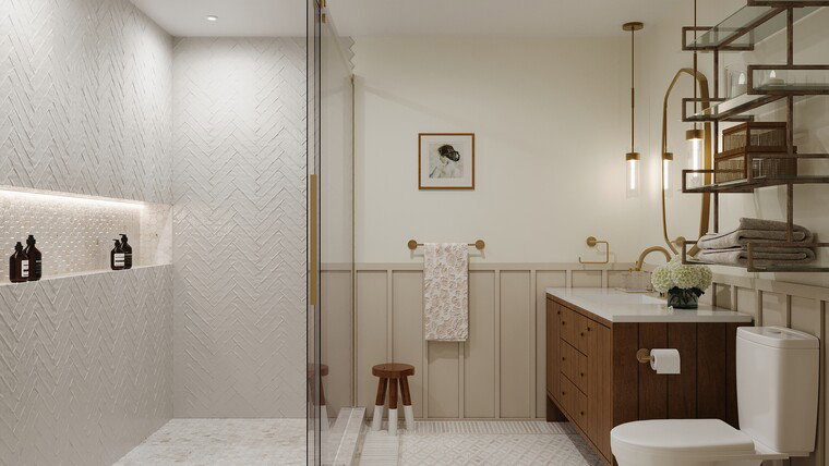 Online design Transitional Bathroom by Sierra G. thumbnail