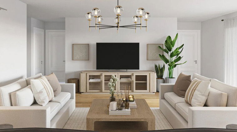 Online design Contemporary Living Room by Jessica S. thumbnail