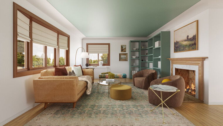 Online design Eclectic Living Room by Sarah R. thumbnail