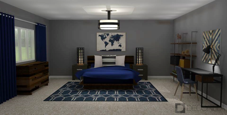 Online design Transitional Bedroom by Amber K. thumbnail