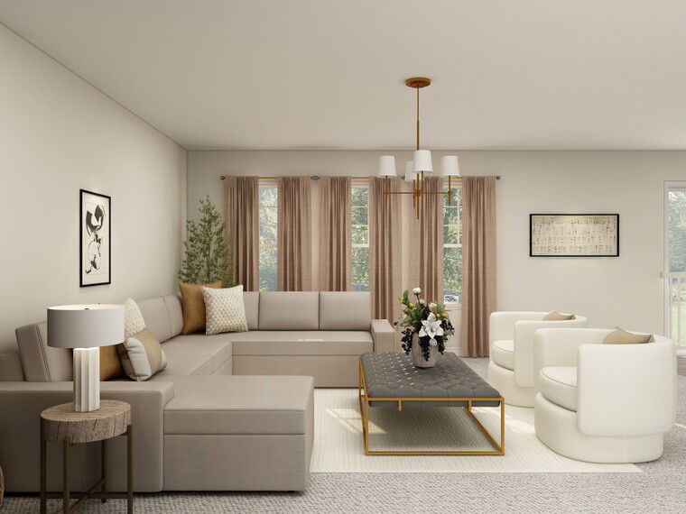 Online design Contemporary Living Room by Kathryn S. thumbnail