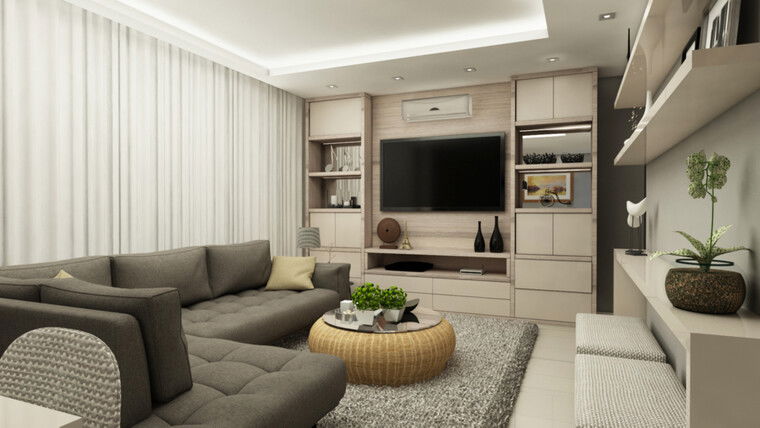 Online design Contemporary Living Room by Liana S. thumbnail