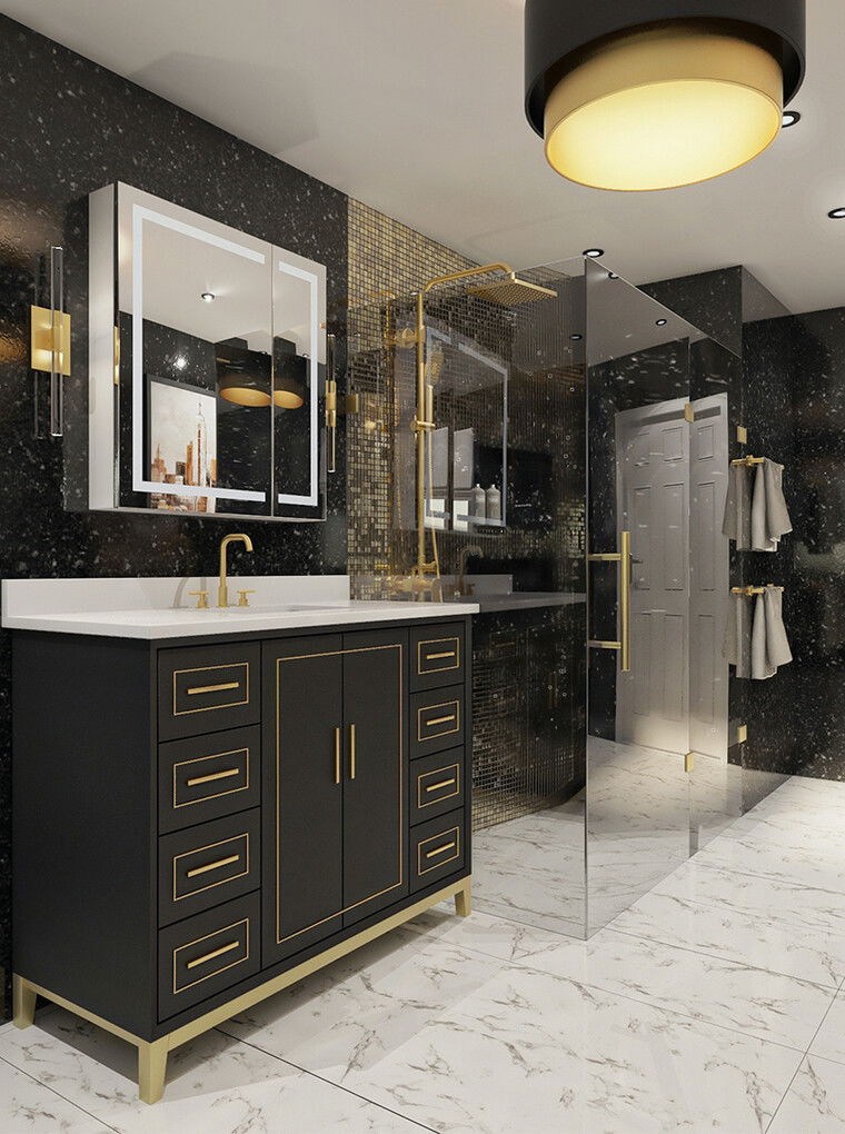 Online design Eclectic Bathroom by Iulia B. thumbnail