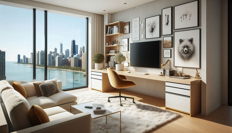 Online design Contemporary Home Office by Ronda S. thumbnail