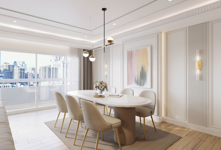 Diseño en línea Comedor Moderno por Sanaz M. miniatura