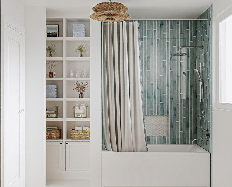 Online design Beach Bathroom by Shameika B. thumbnail