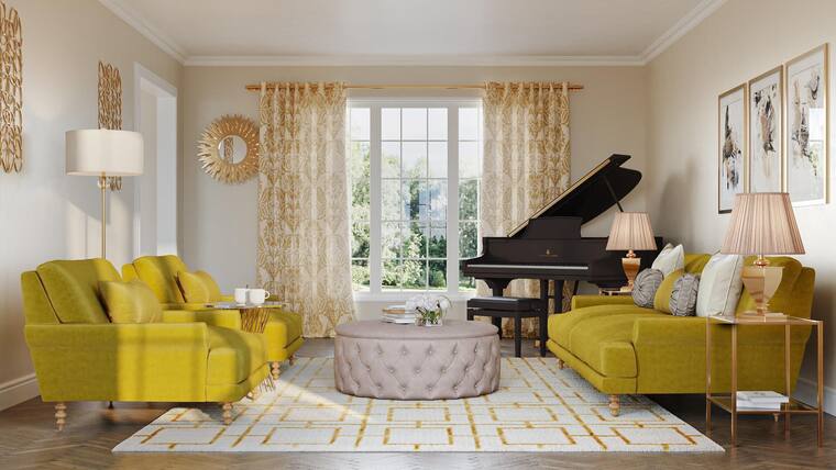 Online design Traditional Living Room by Tee A. thumbnail