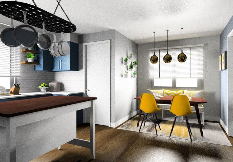 Online design Eclectic Kitchen by Nor Aina M. thumbnail