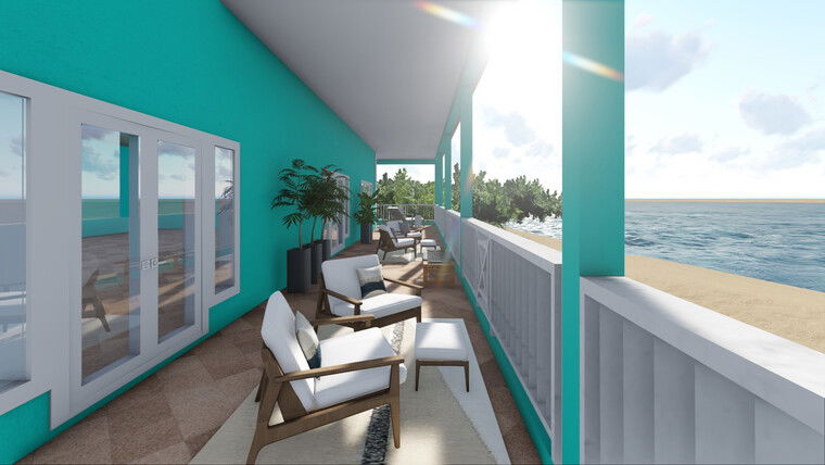 Online design Beach Patio by Ghania E. thumbnail