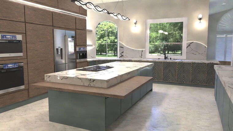 Online design Beach Kitchen by Yumilka S. thumbnail