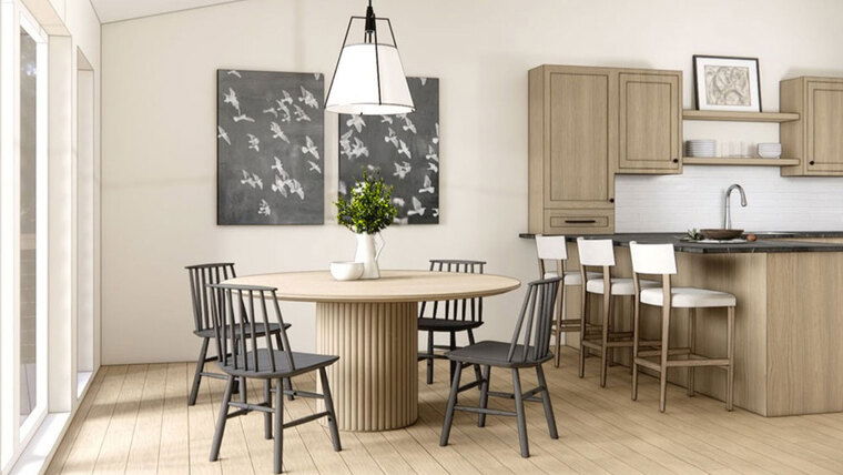 Online design Contemporary Dining Room by Lauren K. thumbnail