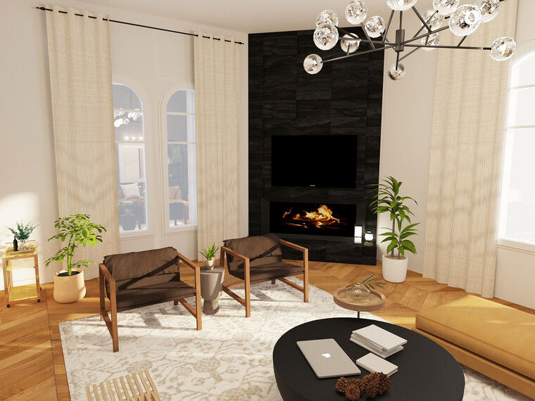 Online design Eclectic Living Room by Janja R. thumbnail