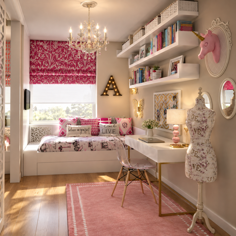 Diseño en línea Dormitorio Contemporáneo por Vale G. miniatura