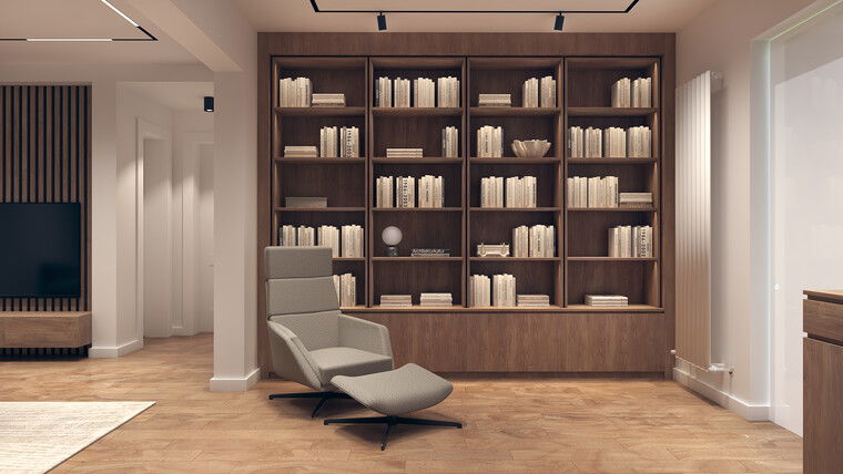 Online design Contemporary Home Office by Iulia B. thumbnail