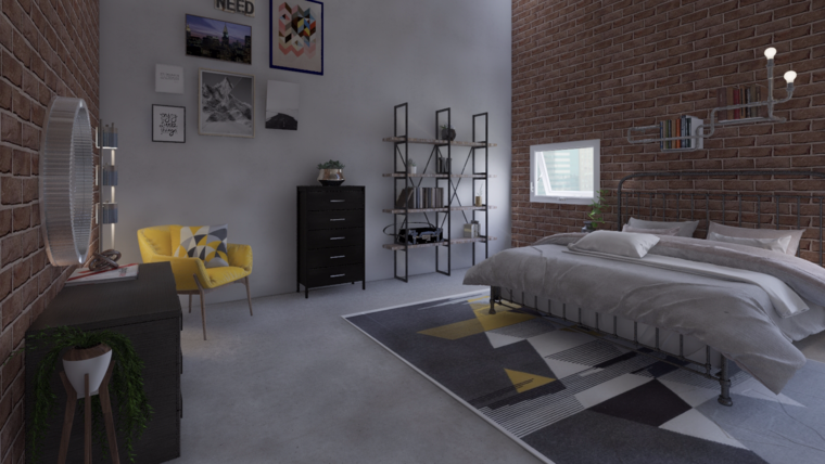 Online design Eclectic Bedroom by Leah M. thumbnail