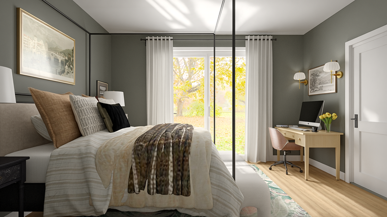 Online design Transitional Bedroom by Andrea G. thumbnail