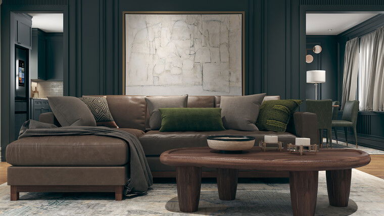 Online design Eclectic Living Room by Iulia B. thumbnail