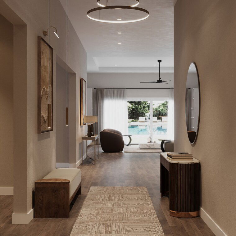 Online design Contemporary Hallway/Entry by Thoraya A. thumbnail