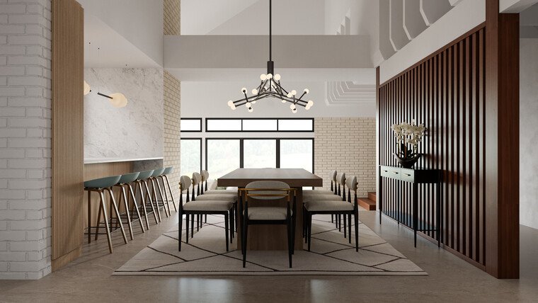 Online design Contemporary Dining Room by Laura A. thumbnail