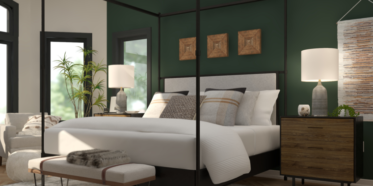 Online design Transitional Bedroom by Tamara E. thumbnail