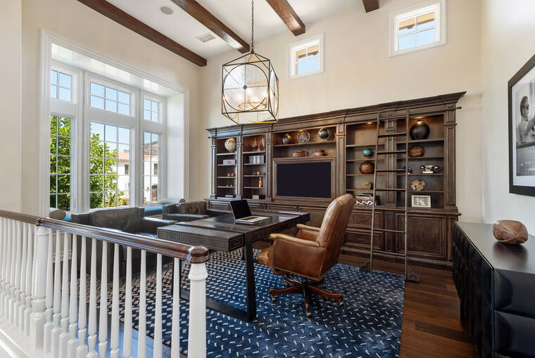 Online design Contemporary Home Office by Lori D. thumbnail