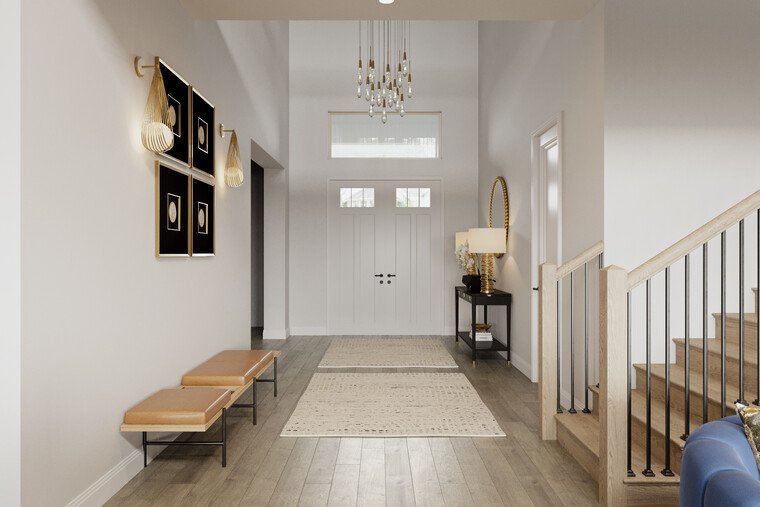 Online design Contemporary Hallway/Entry by Nor Aina M. thumbnail